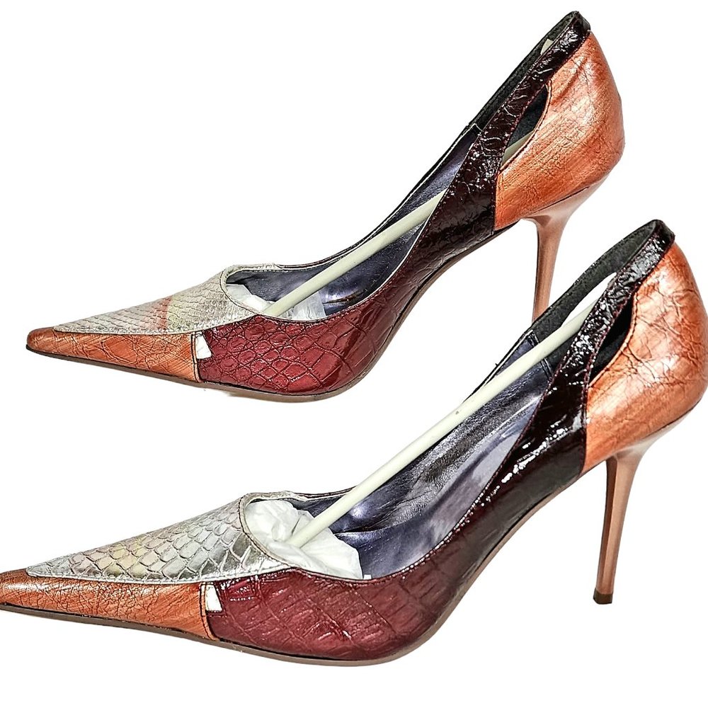 New Michael Antonio snake skin high heels - 10